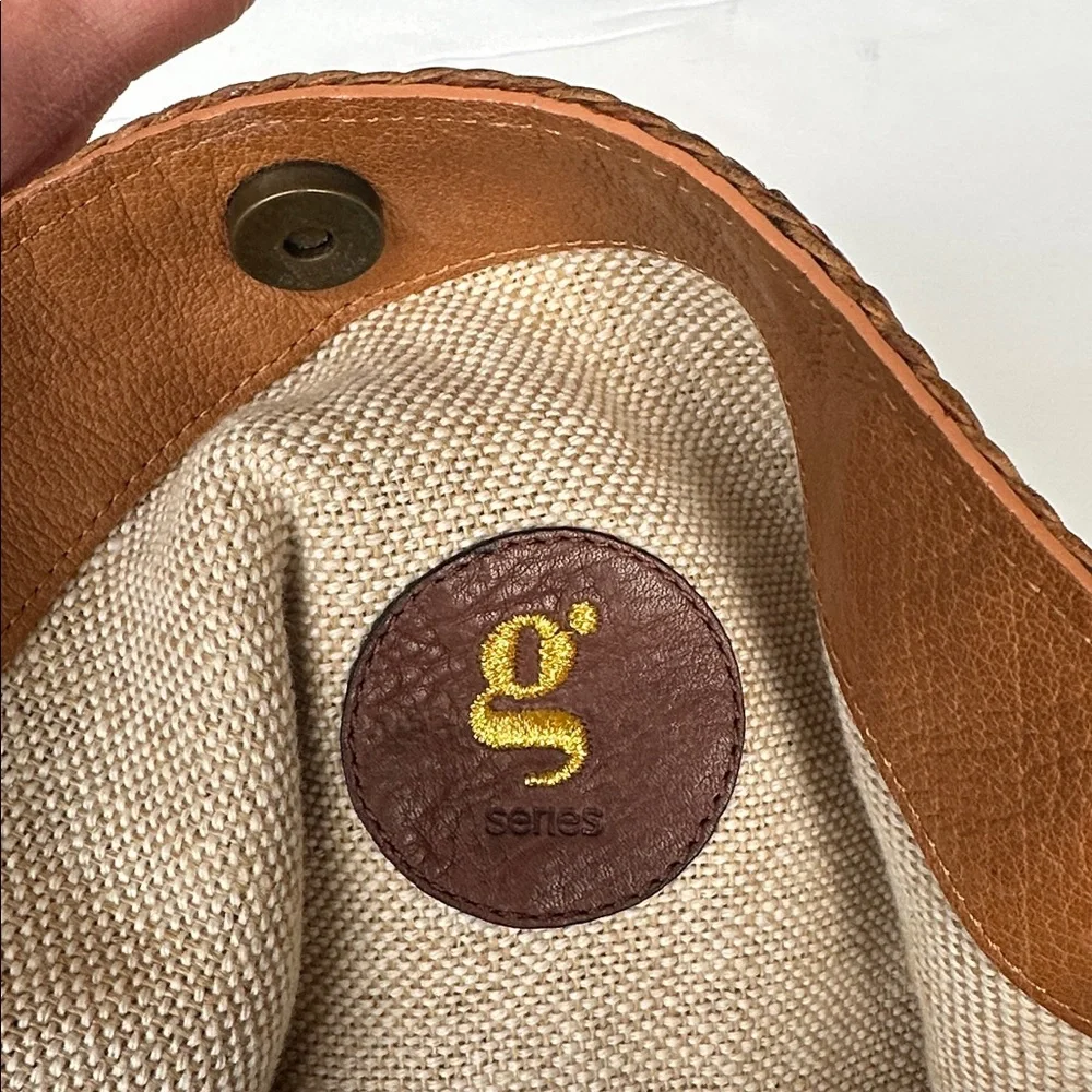 Rare G series Cole Haan handbag - Woven Leather - Picture 5 of 11